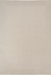 Complete image of the Outdoor Rug in Ivory, showcasing its elegant design and versatile color for indoor and outdoor spaces.
